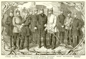 Der Kaiser Wilhelm und seine Führer von English School