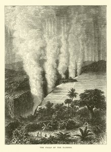 Die Wasserfälle des Sambesi von English School