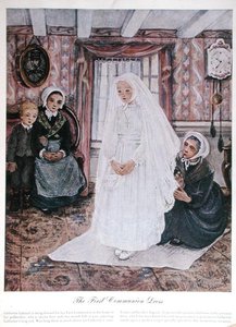 Das Erstkommunionskleid, ca. 1930