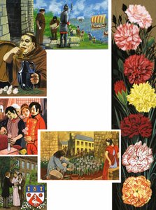 Die Blumen, die blühen: Helle Nelken von English School