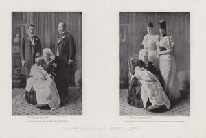 Die vier Generationen unserer königlichen Familie