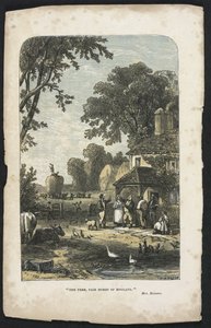 Die freien, schönen Häuser Englands, Illustration aus 