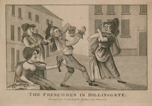 Die Franzosen in Billingsgate von English School