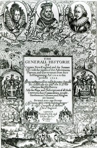Die allgemeine Geschichte von Virginia, Neuengland und den Sommerinseln, 1624 von English School