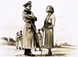 Die Deutschen, die die Kanalinseln besetzten, trafen auf eine formidable Gegnerin in der Dame von Sark von English School