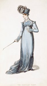 Der Glengary Habit, Modeplatte aus Ackermanns Repository of Arts von English School