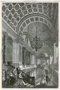 Die große Treppe im neuen Außenministerium von English School