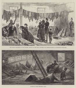 Die große Katastrophe auf der Themse (Stich)