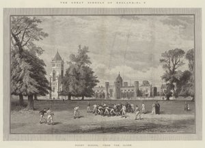 Die großen Schulen Englands, Rugby School, vom Close aus von English School