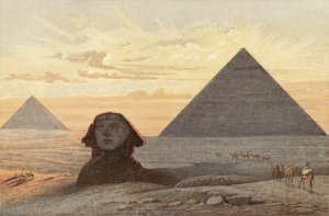 Die Große Sphinx und die Pyramiden von Gizeh