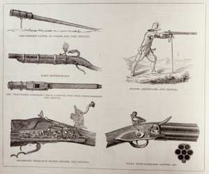 Die Waffe und ihre Entwicklung, aus The Illustrated London News, 17. September 1881