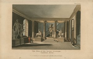 Die Halle der Royal Academy, Somerset House