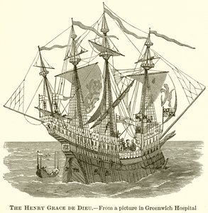 Die Henry Grace de Dieu von English School