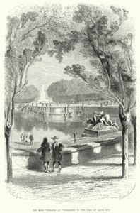 Die hohen Terrassen in Versailles zur Zeit von Ludwig XIV. (Stich)