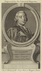 Der Ehrenwerte Robert Monckton, Generalmajor, Gouverneur von New York