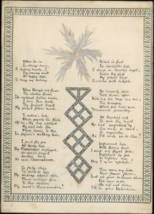 Die Eisblume, veröffentlicht in The Reader, 1865 von English School