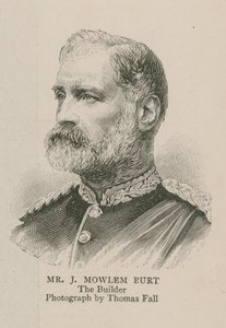 Das Imperial Institute: Mr J Mowlem Burt, der Bauunternehmer