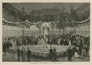 Das Imperial Institute: Die Beleuchtung in den Gärten von English School