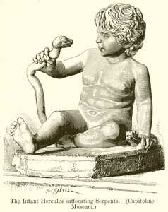 Der infantile Herkules, der Schlangen erstickt (Kapitolmuseum)