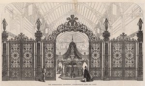Die Internationale Ausstellung; Coalbrookdale Gales und Hof von English School