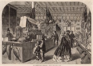 Die Internationale Ausstellung; Ansicht im Natal-Hof von English School