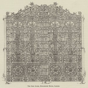Die Eisernen Tore, Burlington House, London von English School