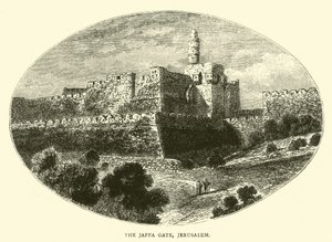 Das Jaffa-Tor, Jerusalem