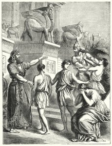 Die Juden in Babylon von English School