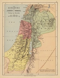 Die Königreiche Juda und Israel während der Monarchie