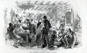 Die Küche, Fox-Court Grays Inn Lane, 1851