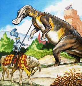 Die Dame und der Drache von English School