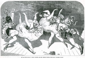 Der letzte neue Can-Can - Mademoiselle Colonna und ihre Pariser Truppe im Royal Alhambra Palace von English School