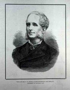 Der verstorbene Mr. T. H. Burke, Unterstaatssekretär für Irland von English School