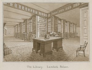 Die Bibliothek, Lambeth Palace, London