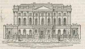 Die London Institution, Finsbury Circus, London von English School