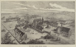 Das Londoner Waisenhaus, Watford (Gravur)