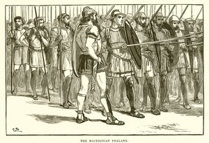 Die makedonische Phalanx von English School