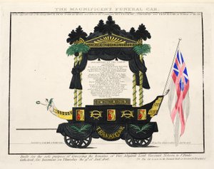 Der prächtige Leichenwagen, veröffentlicht 1806