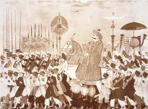 Der Mahratta-Häuptling Tulsaji von Tanjore