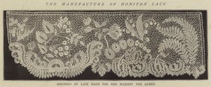 Die Herstellung von Honiton-Spitze von English School
