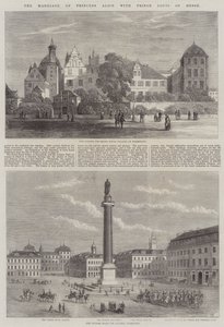 Die Hochzeit von Prinzessin Alice mit Prinz Ludwig von Hessen von English School