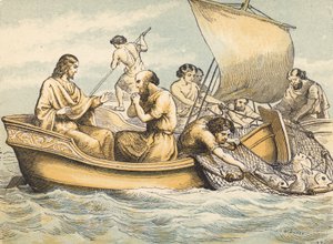 Der wunderbare Fischfang von English School