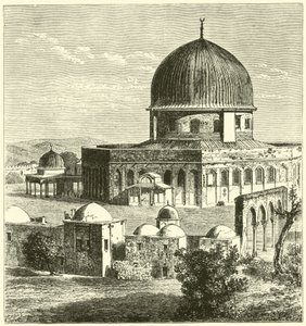 Die Omar-Moschee in Jerusalem von English School
