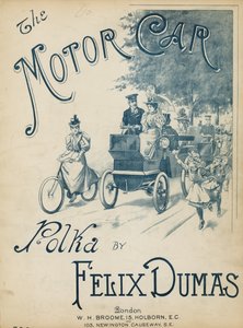 Die Motorwagen-Polka von Felix Dumas von English School