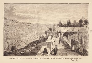 Der Ölberg (Gravur) von English School