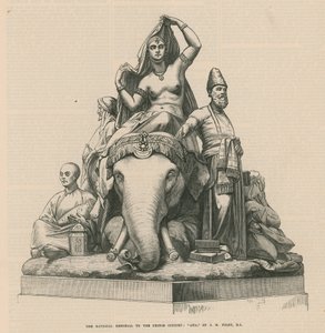 Das Nationaldenkmal für den Prinzgemahl: Asien von English School