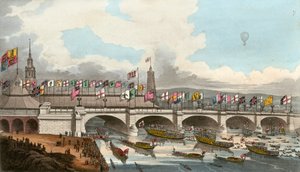 Die neue London Bridge, 1. August 1831