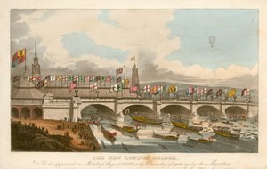 Die neue London Bridge, 1. August 1831