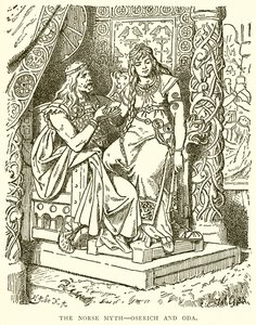 Der nordische Mythos--Oserich und Oda von English School