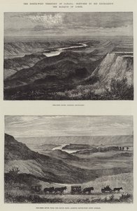 Das Nordwestterritorium von Kanada von English School